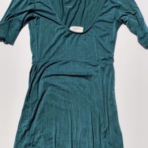 Francesca's  turquoise evening dress
